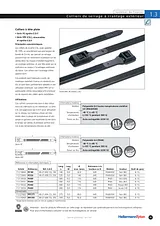 Hellermann Tyton RPE Cable Tie, Broad, Black, 9mm x 350mm, 1 pc(s)x, RPE350-HSW-BK-C1 112-35060 112-35060 Scheda Tecnica