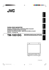 JVC TM-1051DG User Manual