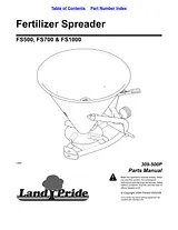 Land Pride FS700 User Manual