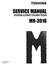 Toshiba MR-3018 Manual Do Utilizador