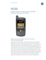 Zebra MC65 MC659B-PD0BAF00100 User Manual