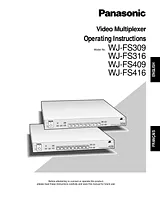 Panasonic WJ-FS316 Manual Do Utilizador
