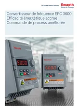 Rexroth By Bosch Group 1K50-3P4-MDA 3-phase frequency inverter, to , R912003764 R912003764 Fiche De Données