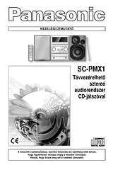 Panasonic sc-pmx1 작동 가이드