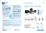 Philips HTS6500/55 Guide D’Installation Rapide