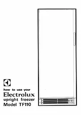 Electrolux TF110 ユーザーズマニュアル