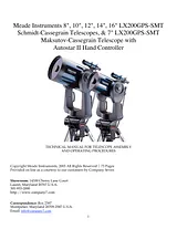 Meade LX200GPS-SMT Manual Do Utilizador