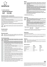 Renkforce BB 1081 BB-1081 Data Sheet
