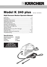 Kärcher K 240 Manual De Usuario