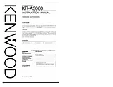 Kenwood kr-a3060 Guia Do Utilizador