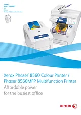 Xerox Phaser 8560 8560_AWN Manuel D’Utilisation