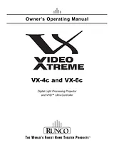 Runco VX-4C 사용자 설명서