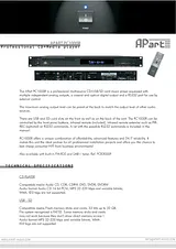 APart PC1000R Merkblatt