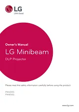 LG PW600G Owner's Manual