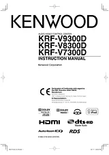 Kenwood KRF-V7300D Manual Do Utilizador