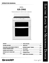 Sharp KB-3300JW User Manual