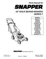 Snapper D19357B Manual Do Utilizador