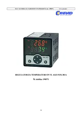 C&E FOX-301A Programmable Humidity And Temperature Controller FOX-301A Scheda Tecnica