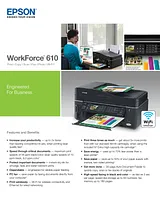 Epson 610 Features
