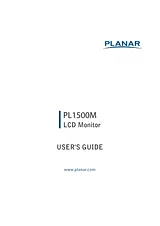 Planar PL1500M Manual Do Utilizador
