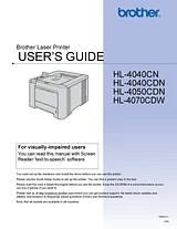 Brother HL-4070CDW Инструкции Пользователя