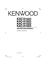Kenwood KAC-8152D Manual Do Utilizador