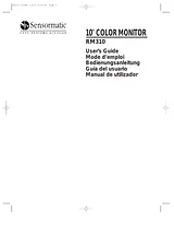 American Dynamics rm310 Manual Do Utilizador