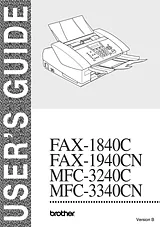 Brother FAX-1940CN Manuale Utente