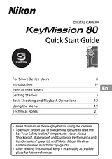 Nikon KeyMission 80 クイック設定ガイド
