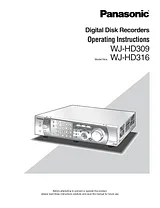 Panasonic WJ-HD309 Manual Do Utilizador