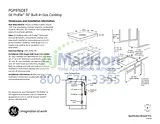GE PGP976DETBB Specification Sheet