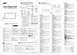 Samsung ME46B Quick Setup Guide