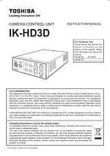Toshiba IK-HD3D Manual De Usuario