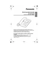 Panasonic KXHGT100EX Mode D’Emploi