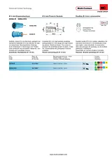 Multicontact Safety jack socket Socket, vertical vertical Pin diameter: 4 mm Blue SEB4-R 1 pc(s) 23.3130-23 Data Sheet