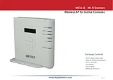 Buffalo Technology Network Router WCA-G 사용자 설명서