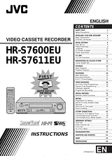 JVC HR-S7600EU Справочник Пользователя