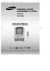 Samsung mm-dj8 Instruction Manual