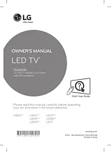 LG 105UC9T Owner's Manual