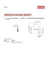Franke LB5280100HT Specification Sheet