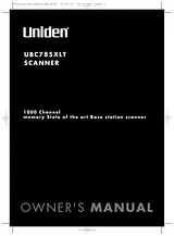 Uniden UBC785XLT Справочник Пользователя