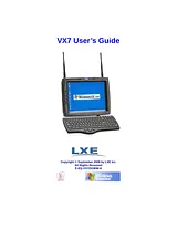 LXE vx7 Руководство Пользователя