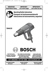 Bosch 1944LCD Manuel D’Utilisation