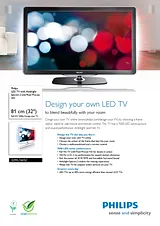 Philips LED TV 32PFL7605C 32PFL7605C/05 Manual Do Utilizador