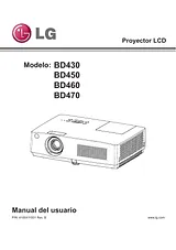 LG BD470 User Manual