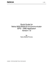 Nokia 9000 Anleitung Für Quick Setup