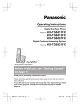 Panasonic KXTG6881FX Guía De Operación