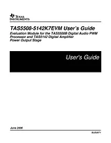 Texas Instruments TAS5508-5142K7EVM Data Sheet