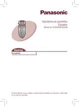 Panasonic ES2058 Guida Al Funzionamento
