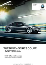 BMW 2015 428i Coupe Manuel Du Propriétaire